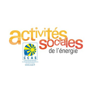 Logo CCAS activités sociales de l'energie